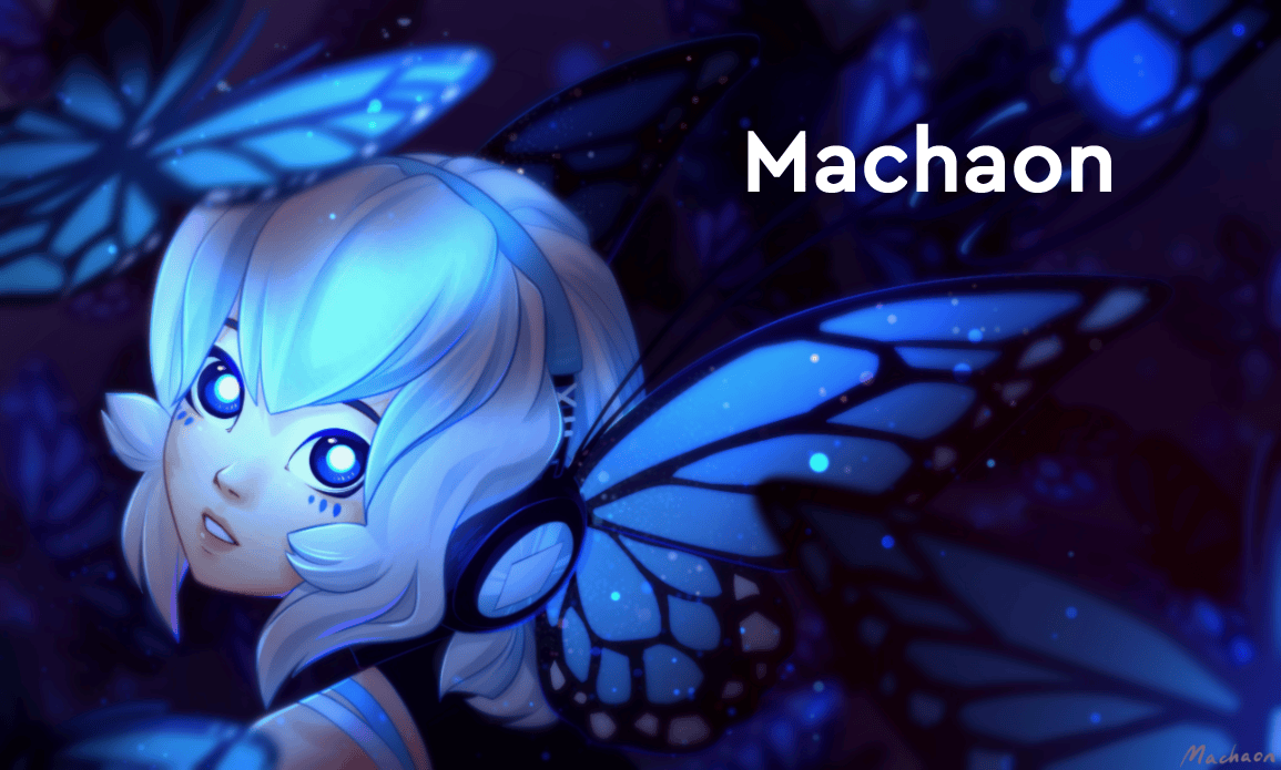 Machaon art logo