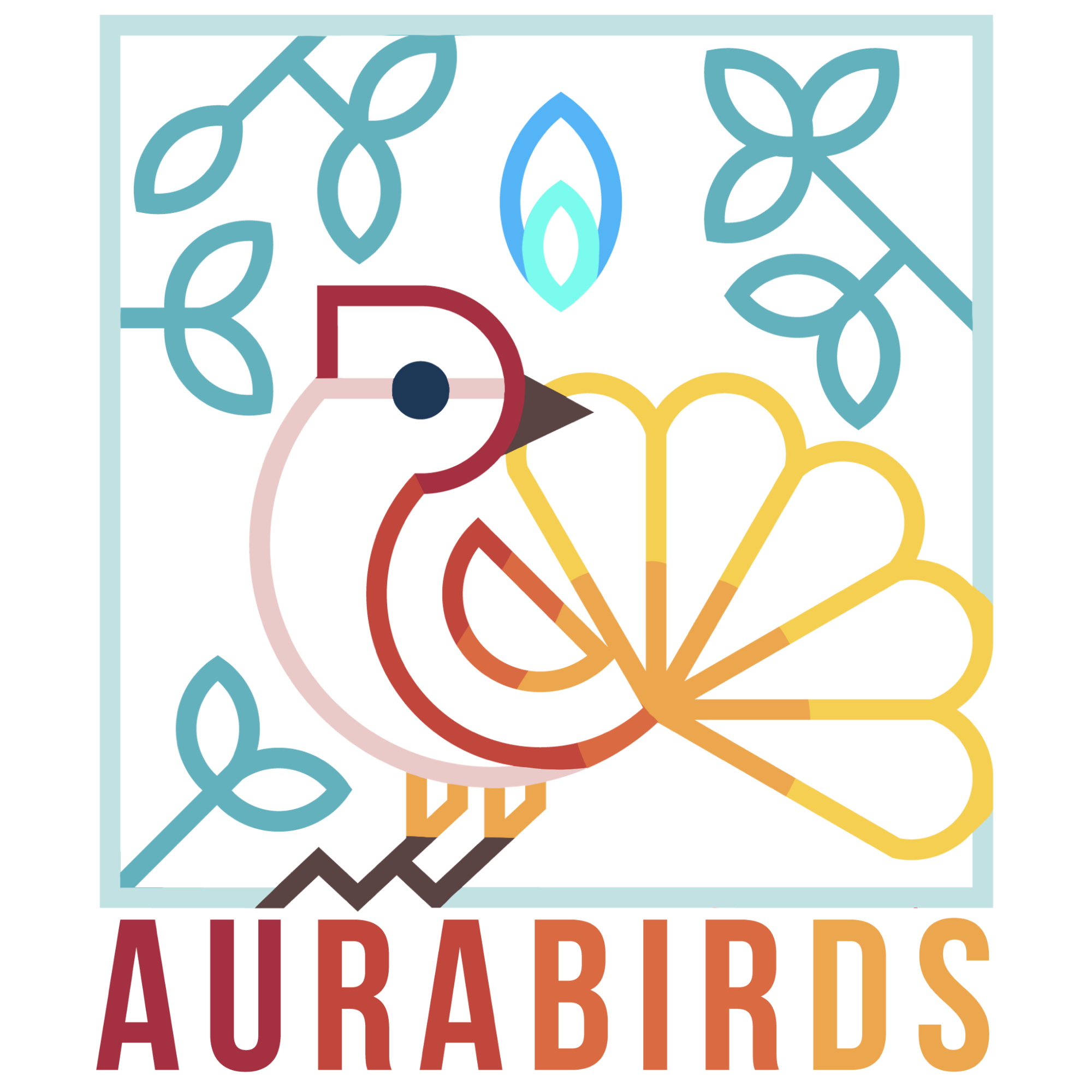 Aurabirds Art Logo